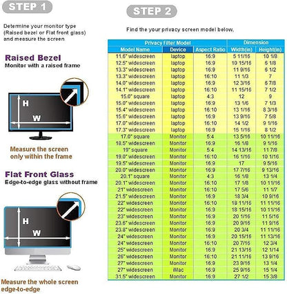 22 Inch - 16:10 Aspect Ratio - Computer Privacy Screen Filter - Image 3