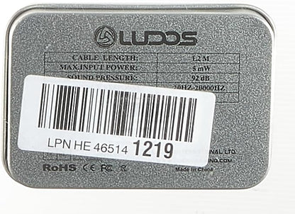 LUDOS Clamor Wired Earbuds in-Ear Headphones, 5 Years Warranty, Earphones - Image 10