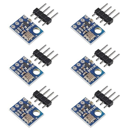 ACEIRMC 6pcs GY-68 BMP180 Temperature Barometric Pressure Sensor Module by ACEIRMC