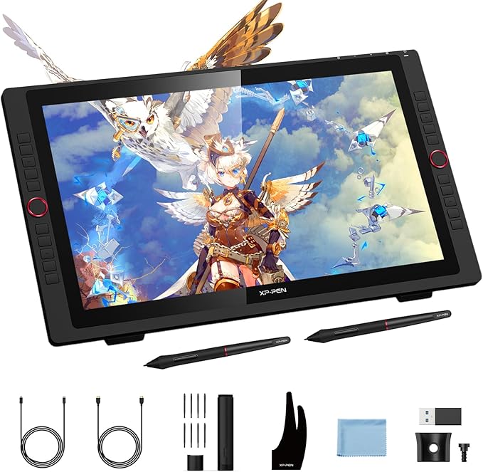 Drawing Tablet with Screen XPPen Artist 22R pro Computer Graphics Tablet 120% by XPPen
