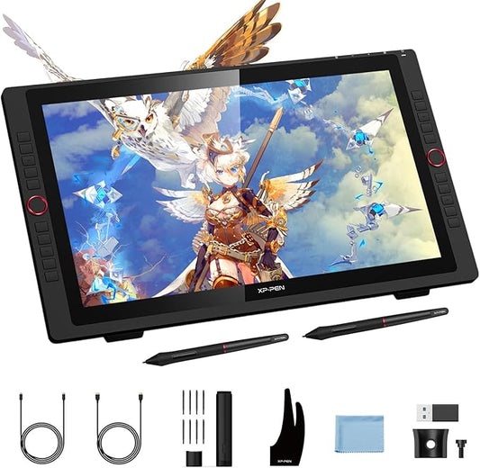 Drawing Tablet with Screen XPPen Artist 22R pro Computer Graphics Tablet 120% by XPPen