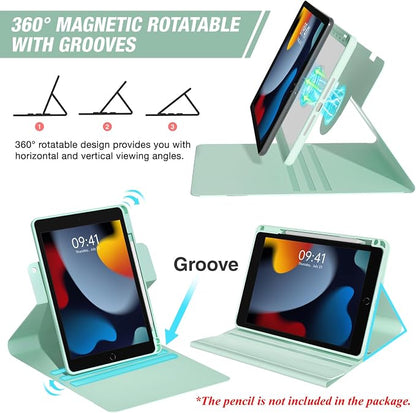 BLUTLOTUS Keyboard Case for iPad 7th/8th/9th Generation 10.2'' 2019/2020/2021 - Image 5