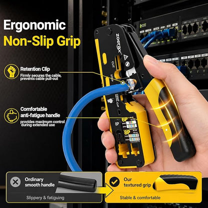 RJ45 Pass-Through Crimping Tool Kit - Image 2