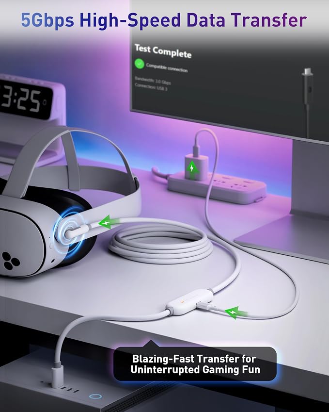Maxonar VR Charging Link Cable 16FT Compatible - Image 3