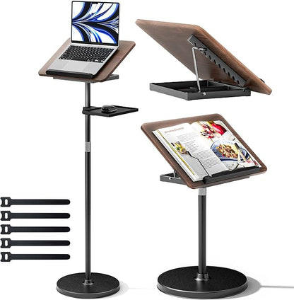 2 in 1 Adjustable Book Stand by Haweah