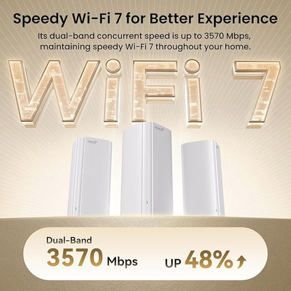 Tenda WiFi 7 Mesh System BE3600 – Dual Band Mesh WiFi System - Image 3