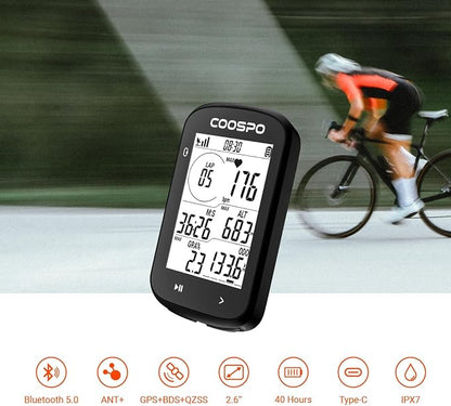 COOSPO CS300 GPS Bike Computer, Wireless Cycling Computer - Image 4