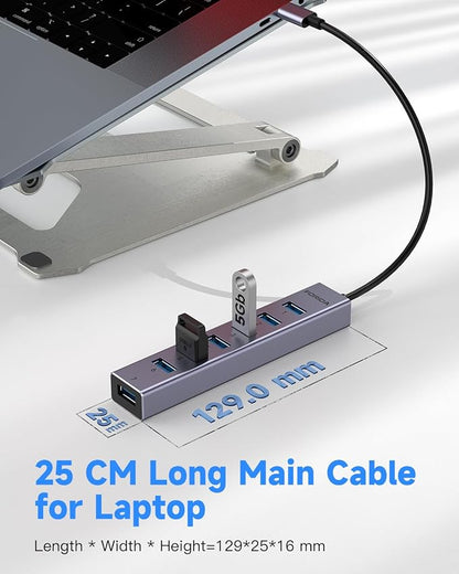 FORIDA USB C Hub-8 Port USB HUB - Image 5