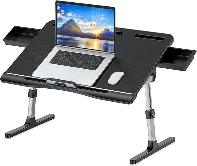 Laptop Bed Tray Table, Adjustable Laptop Desk by KLEAR
