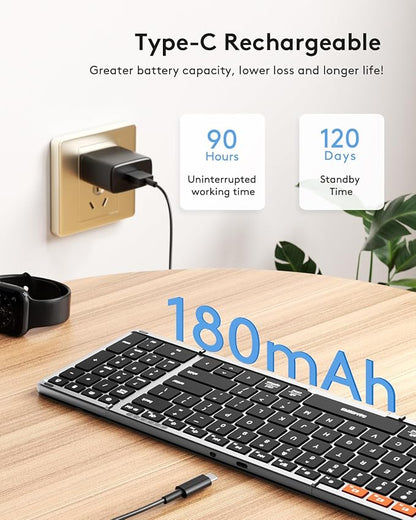Samsers Foldable Bluetooth Keyboard - Image 5