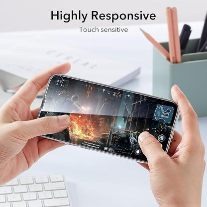 ESR 3 Pack for iPhone 14 Pro Screen Protector, Tempered Glass Film - Image 6