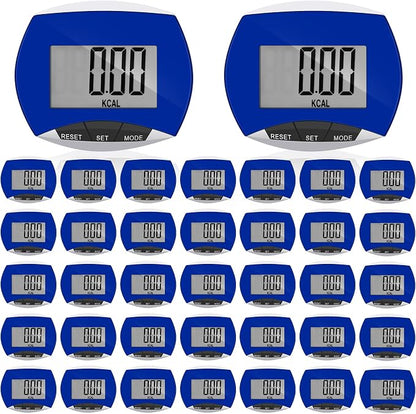 Weewooday Pedometer for Walking Steps and Miles Simple Pedometer Clip on by Weewooday