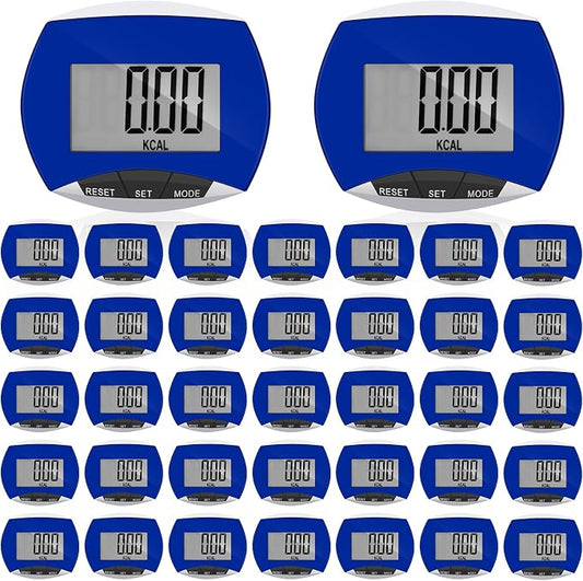 Weewooday Pedometer for Walking Steps and Miles Simple Pedometer Clip on by Weewooday