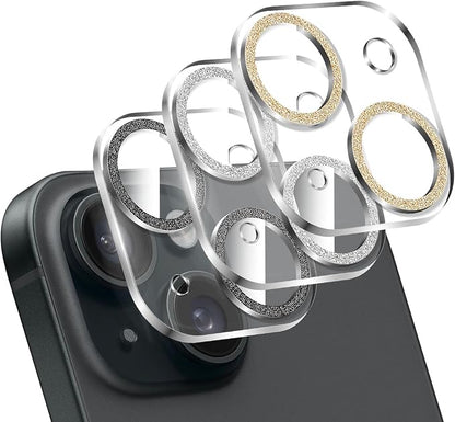 LucBuy 3PCS Sparkling Camera Lens Protector by LucBuy