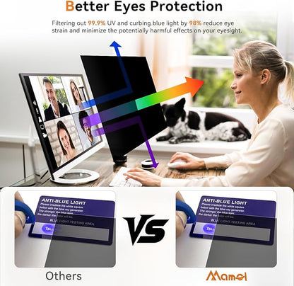 Mamol 22 Inch Computer Privacy Screen Filter - Image 5
