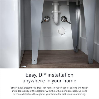 Moen Flo Smart Water Leak Detector, Drip or Flood Sensor Alarm - Image 5