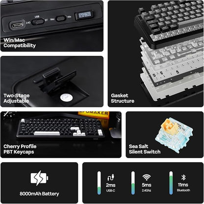 EPOMAKER TH99 Wireless Mechanical Keyboard - Image 3