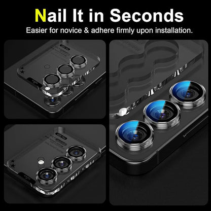 YWXTW Camera Lens Protector for Samsung Galaxy S25 Accessories 9H Tempered - Image 5