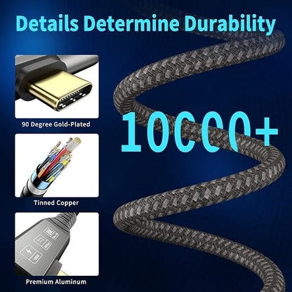USB4 Cable, with Thunderbolt 4, 240W Charging, 40 Gbps Data Cable, 8K @ 60Hz HDR - Image 7