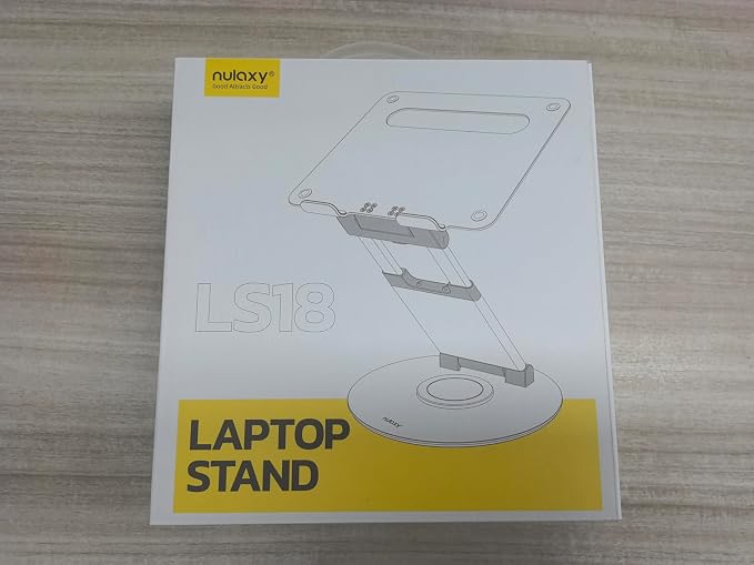 Nulaxy Telescopic 360 Rotating Laptop Stand - Image 8