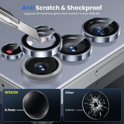 WSKEN for Samsung Galaxy S25 Ultra Camera Lens Protector - Image 3
