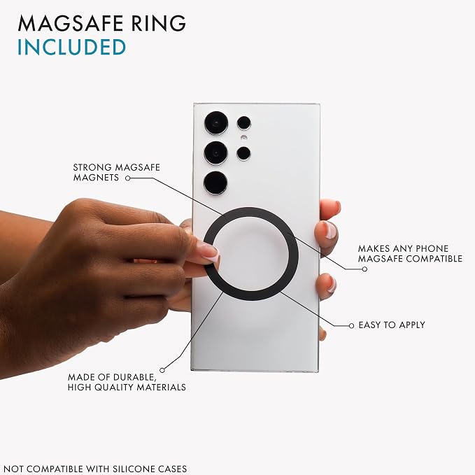 LoveHandle PRO MagSafe Compatible Magnetic Phone Grip w/Kickstand - Image 3