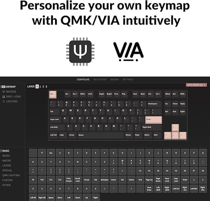 Keychron Q3 RGB Tenkeyless Layout 87-Key QMK/VIA Programmable Macro - Image 2