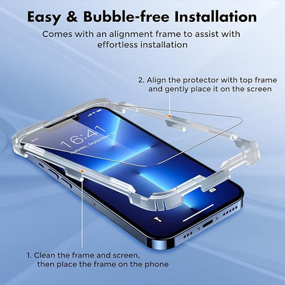 UNBREAKcable Screen Protector for iPhone 14/13/13 Pro Double Shatterproof - Image 3
