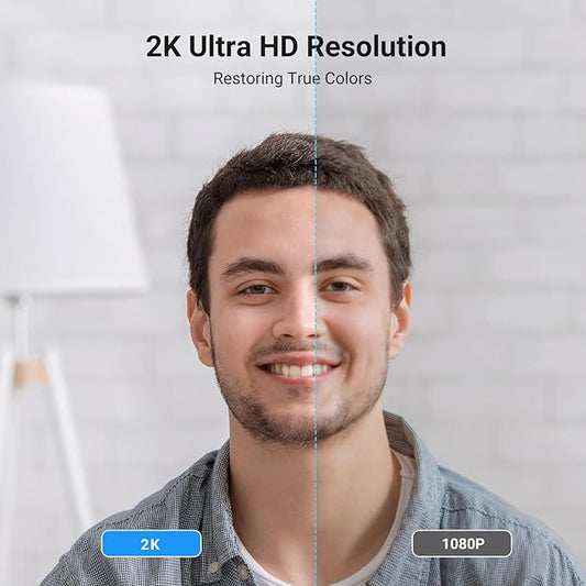 UGREEN 2K Webcam, Full HD 1080P Webcam - Image 2