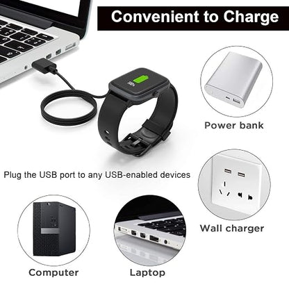 Smart Watch Charger 4mm, Strong Magnetic Universal Charger, USB Charging Cable - Image 7