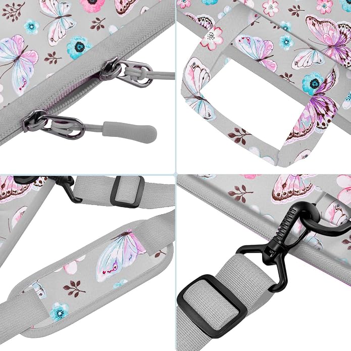 Universal Laptop Shoulder Bag 13-17.3 Inch Shockproof Briefcase - Image 5