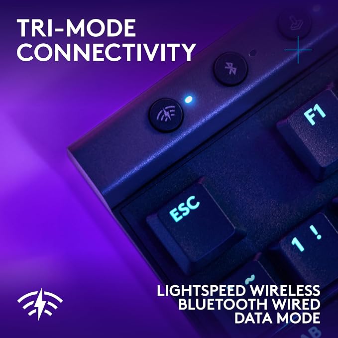 Logitech G515 Lightspeed TKL Low Profile Wireless Gaming Keyboard, LIGHTSYNC RGB - Image 5