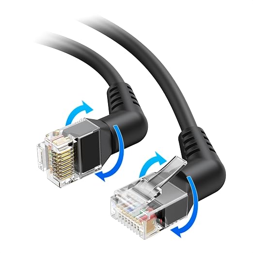 Cable Matters 10Gbps Rotatable Cat 6 Ethernet Cable - 20ft by CableMatters