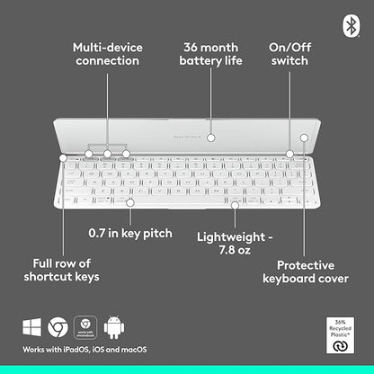 Logitech Keys-to-GO 2 Portable Compact Wireless Keyboard - Image 6
