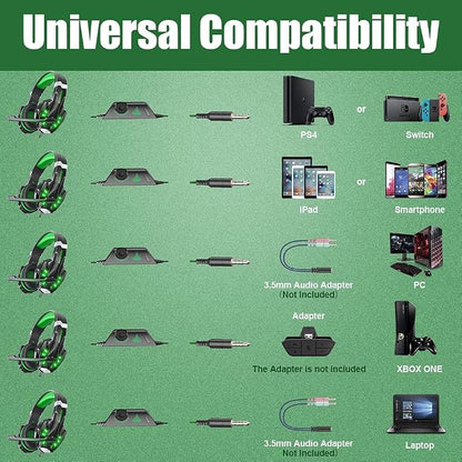 BENGOO G9000 Stereo Gaming Headset - Image 6