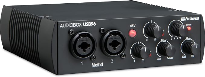 PreSonus AudioBox USB 96 Bundle — USB Audio Interface, XLR Interface - Image 3