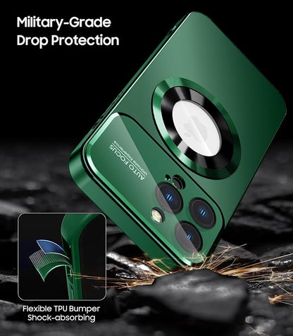 Magnetic for iPhone 13 Pro Case, Built-in Camera Lens Protector, Compatible - Image 6