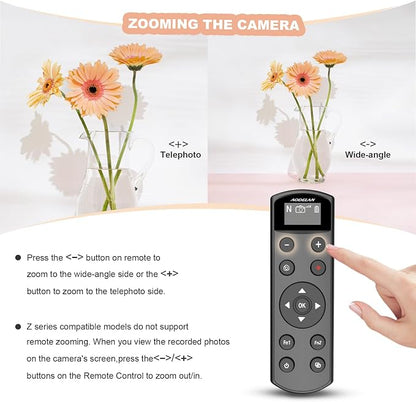 Remote Control for Nikon Camera, USB-C Rechargeable Wireless Shutter Release - Image 7