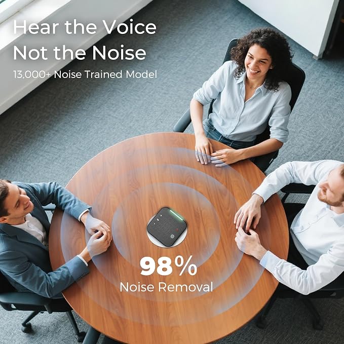 Conference Speaker and Microphone, USB C & Bluetooth Speakerphone - Image 4