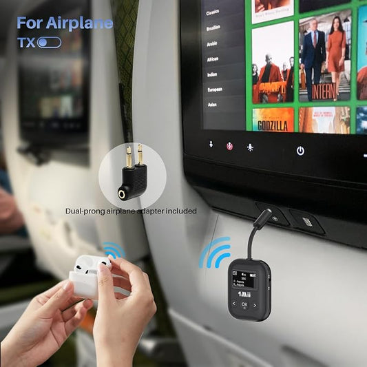 1Mii SafeFly Min+ Bluetooth Transmitter and Receiver, Supports to 2 - Image 2