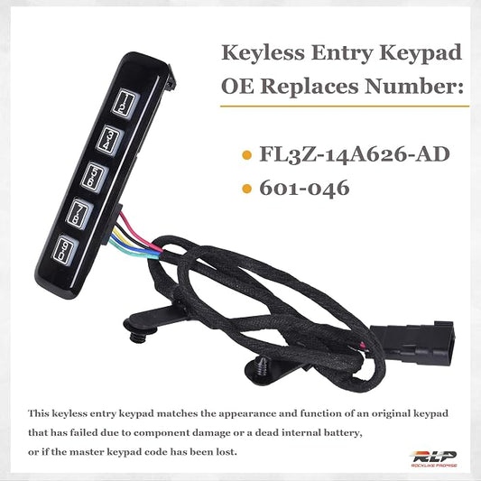Keyless Entry Keypad Driver Side Keyless Lock Pad Compatible - Image 2