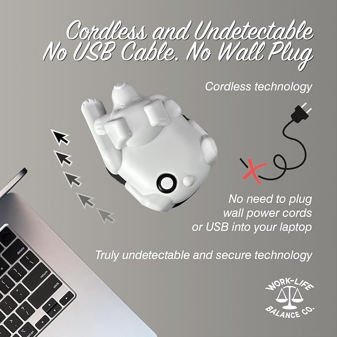 Laptop Trackpad Jiggler -AA Battery Lasts 6 Months -Undetectable -Cordless - Image 2