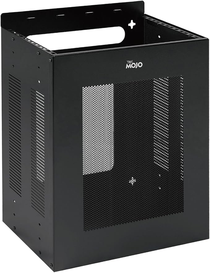 Tecmojo 4U Server Rack, Vertical/Horizontal Wall Mountable Rack by Tecmojo