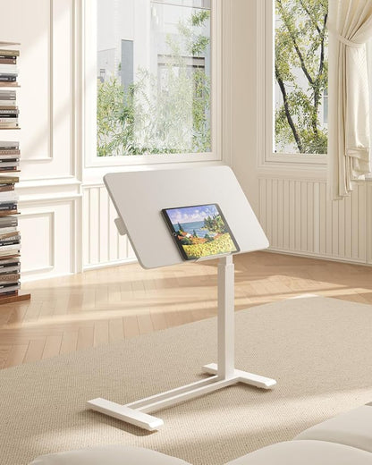FLEXISPOT H7 PRO Mobile Standing Desk Adjustable Overbed Table Pneumatic - Image 7