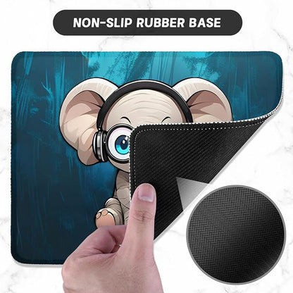 ITNRSIIET Mouse Pad with Stitched Edge Premium Textured Smooth Precise - Image 3