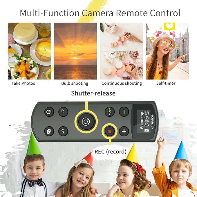 Remote Control for Sony Camera, USB-C Rechargeable Wireless Shutter Release - Image 5