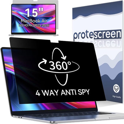 360° Privacy Screen for MacBook Air 15 Inch by Protescreen