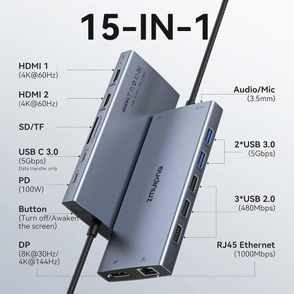 USB C Laptop Docking Station - Image 2