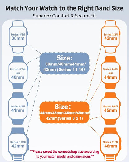 Stretchy Band Compatible with Apple Watch Bands 40mm 38mm 41mm 42mm 44mm 45mm - Image 10