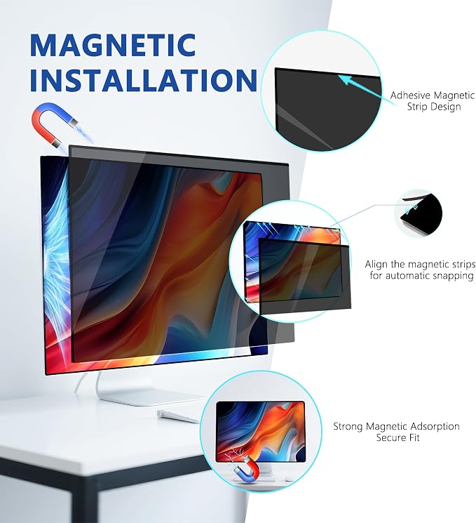 23.8 Inch Computer Privacy Screen Filter - Image 2